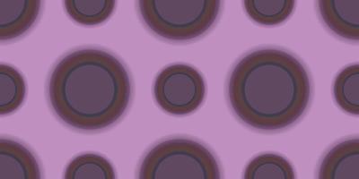 lila Hintergrund mit Musterkreis nahtlos vektor