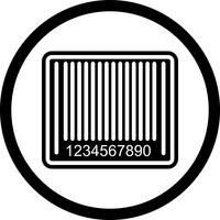 Barcode-Icon-Design vektor