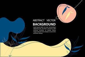 bakgrund abtrak geometrisk natur vektor form färgglada prydnadsväxter, för affischer, banderoller och andra, vektordesign illustration eps 10