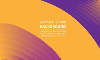 bakgrund abtrak gradient geometrisk flytande vågform abstrakta linjer vektor orange, för affischer, banderoller och andra, vektorillustration design eps 10