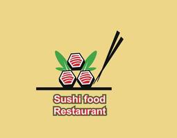 sushi logotyp illustration vektor