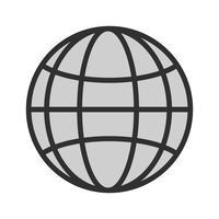 Globe Icon Design vektor