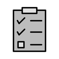 Checklista Icon Design vektor