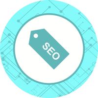 seo tag icon design vektor