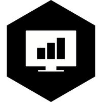 Statistik Icon Design vektor