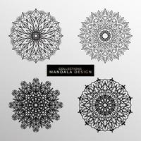 Vektor runden abstrakten Kreis. Mandala-Stil.