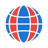 Globe Icon Design vektor