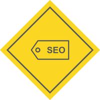 seo tag icon design vektor