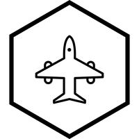 Flugzeug-Icon-Design vektor