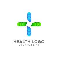 medizinisches Logo-Design, Apotheke, Gesundheit, Krankenhaus, vektor
