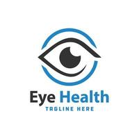 Augengesundheit modernes Logo vektor