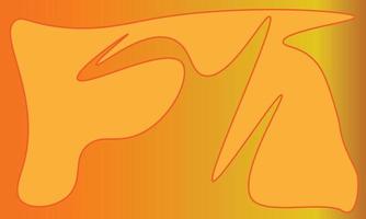 orangefarbener Hintergrund und ein kleines Muster. Dieser Hintergrund eignet sich für Laptophintergründe, Präsentationshintergründe und mehr. vektor
