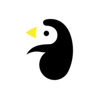 pingvin djur logotyp ikon symbol vektor grafisk design