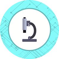 Mikroskop-Icon-Design vektor