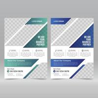 Unternehmensplakat, Flyer-Design-Vorlage vektor
