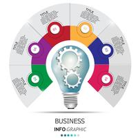 Infografiken-Vektor-Design und Marketing-Symbole vektor