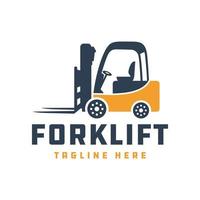 gaffeltruck vektor logotyp design din