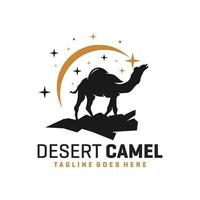 logotyp för arabiska kameldjur vektor