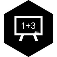 Matematik Icon Design vektor