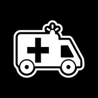 Ambulans Icon Design vektor