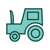 Traktor-Icon-Design vektor