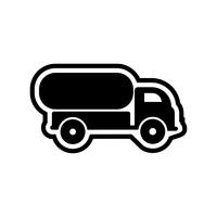 tank truck icon design vektor