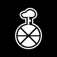 Einrad Icon Design vektor