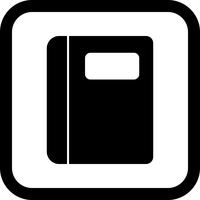 Notebook-Icon-Design vektor