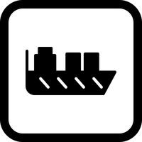 Schiff Icon Design vektor