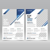 Unternehmensplakat, Flyer-Design-Vorlage vektor