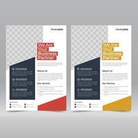 Unternehmensplakat, Flyer-Design-Vorlage vektor