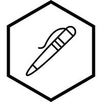 Stift-Icon-Design vektor