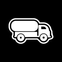 tank truck icon design vektor