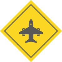 Flugzeug-Icon-Design vektor