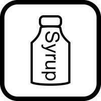 Syrup Icon Design vektor