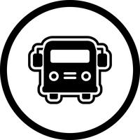 Schulbus Icon Design vektor