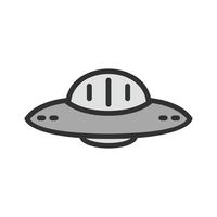 UFO-Icon-Design vektor