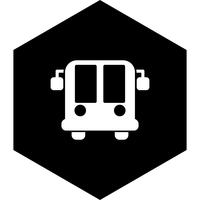 Flughafenbus-Icon-Design vektor