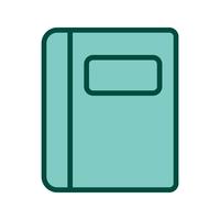 Notebook-Icon-Design vektor