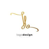 db oder jb anfängliches Logodesign mit Handschriftstil. db- oder jb-Signaturlogo oder Symbol für die Unternehmensidentität vektor