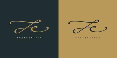 elegant bokstav k logotypdesign med handstil. k signaturlogotyp eller symbol för bröllop, mode, smycken, boutique, botanisk, blommig eller affärsidentitet vektor