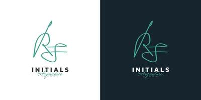 initial r och s logotypdesign med minimal handstil. rs signaturlogotyp eller symbol för bröllop, mode, smycken, boutique, botanisk, blommig och affärsidentitet vektor