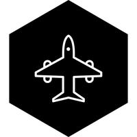 Flugzeug-Icon-Design vektor