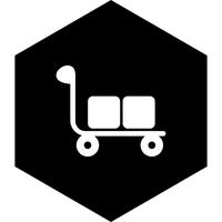 trolley icon design vektor