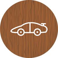 Sportwagen-Icon-Design vektor