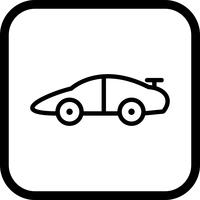 Sportwagen-Icon-Design vektor