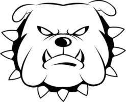 Bulldoggen-Illustrationsdesign