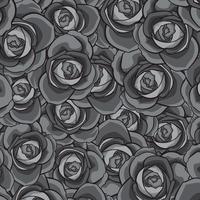 Rose Seamless Pattern, nahtloses Muster der Blume, nahtloses Vektormuster vektor