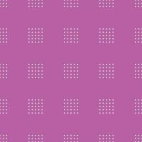 nahtloses Muster mit Gruppe von Kreisform, weiße Farbe auf violettem Hintergrund. Vektor-Illustration. vektor
