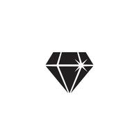 en enkel diamantlogotyp eller ikondesign vektor
